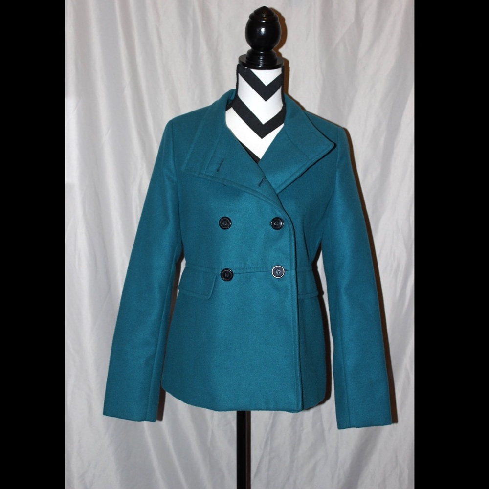 Old Navy Peacock Color Peacoat